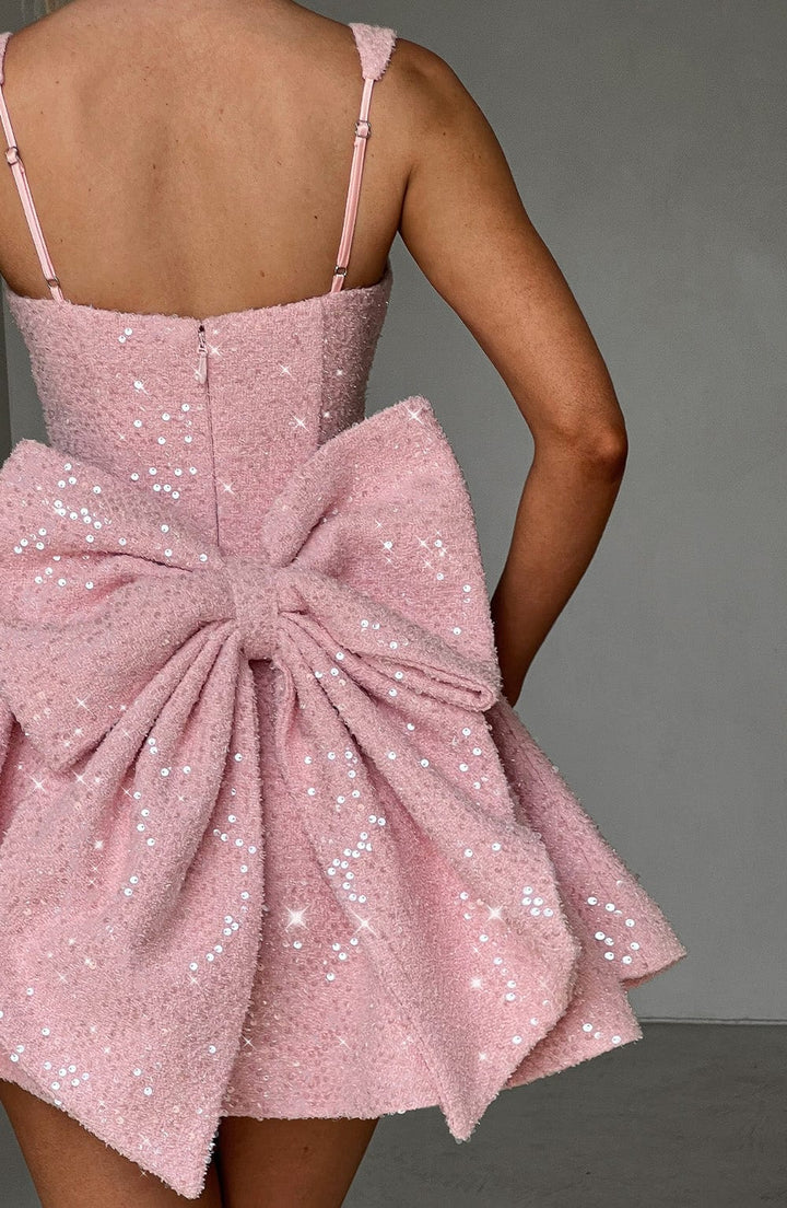 Élodie – Sequin Tweed Mini Jurk