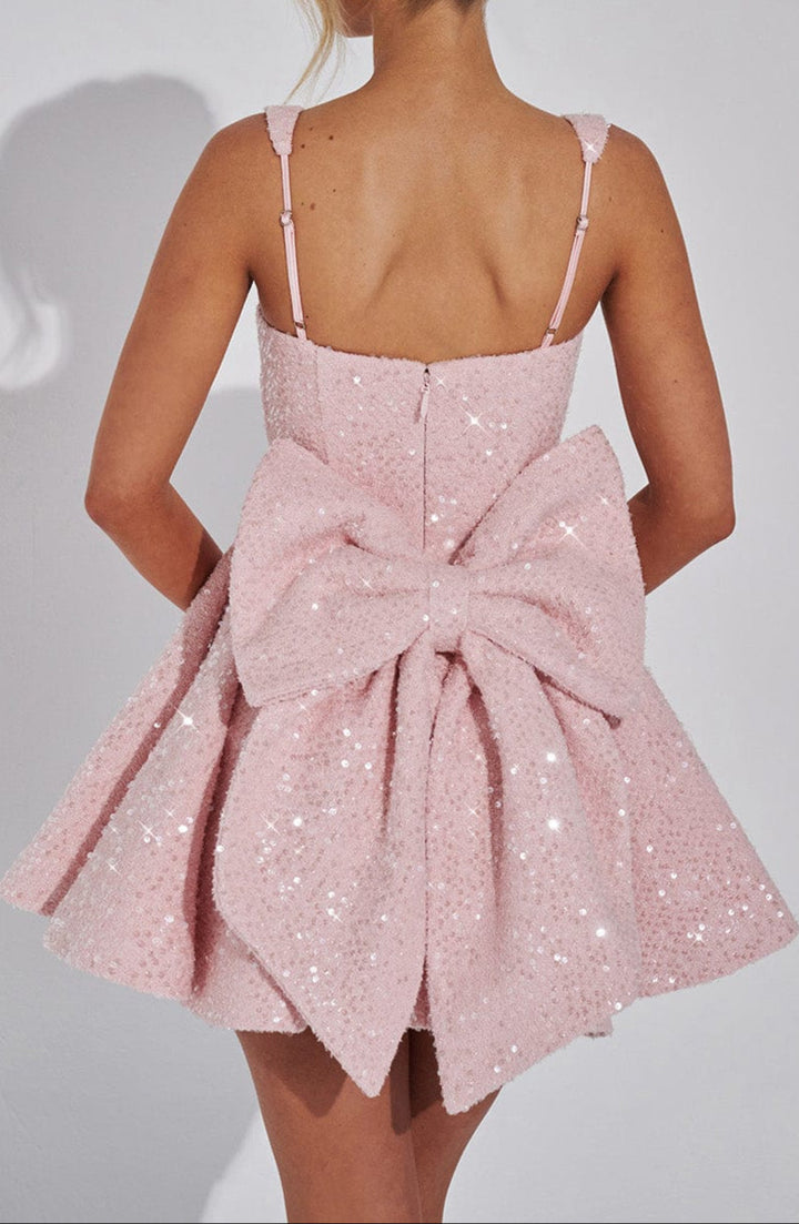 Élodie – Sequin Tweed Mini Jurk