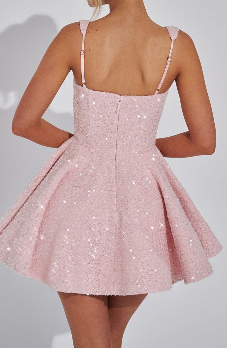 Élodie – Sequin Tweed Mini Jurk