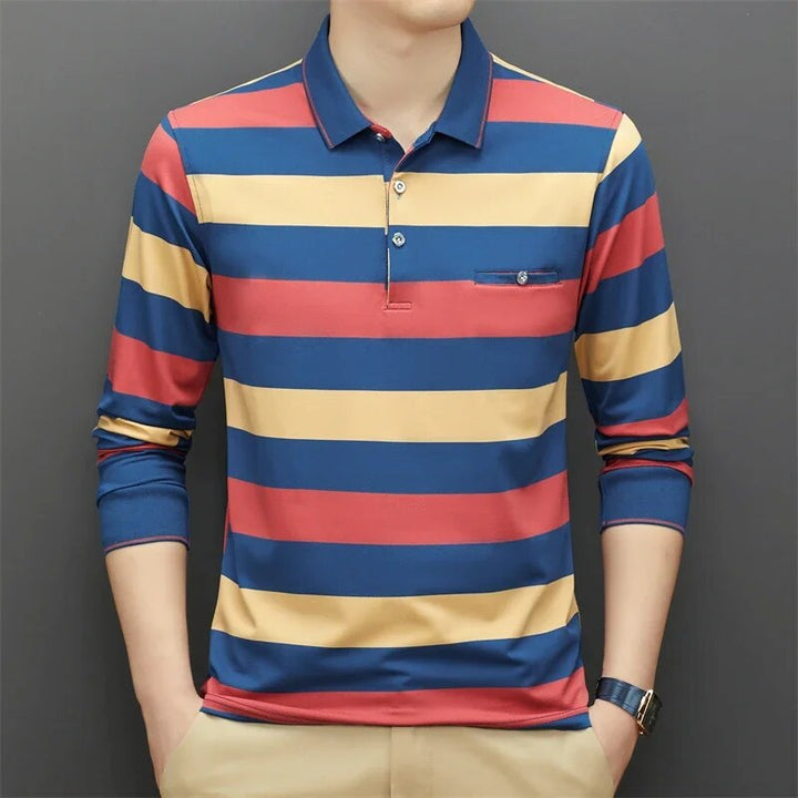 Ties – Casual Gestreept Poloshirt