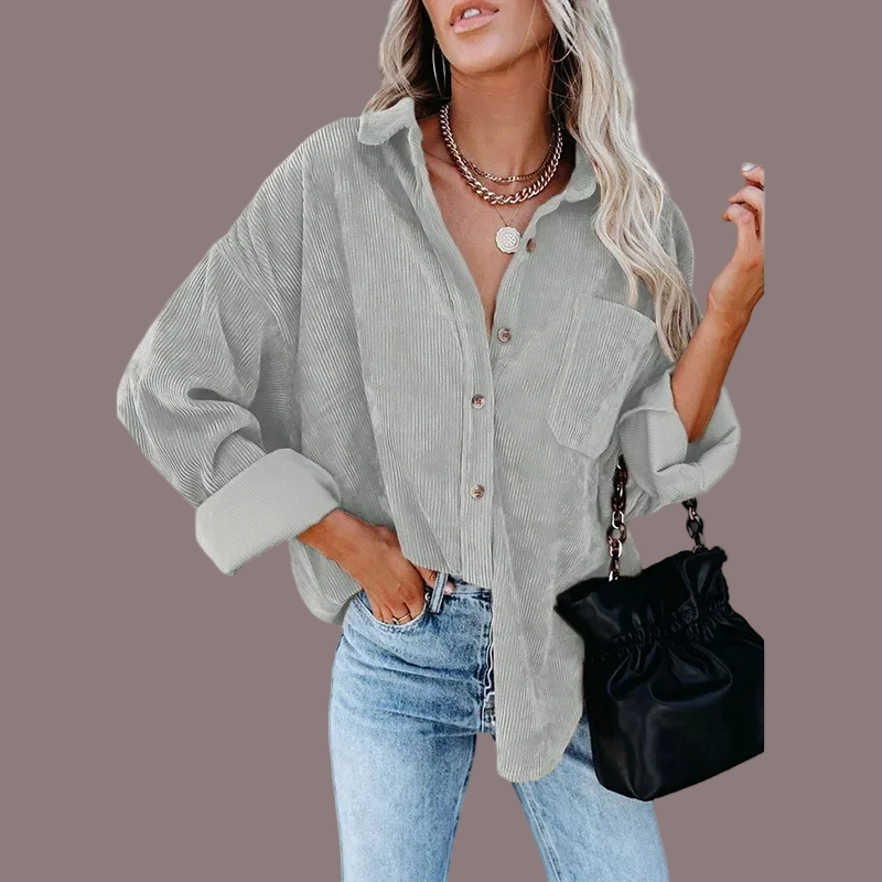 Soraya – Ribcord Blouse