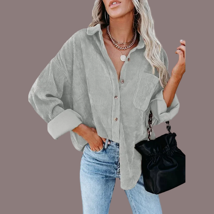 Soraya – Ribcord Blouse