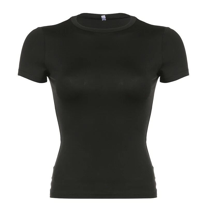 Femke – Casual T-shirt met Korte Mouwen