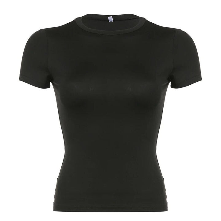 Femke – Casual T-shirt met Korte Mouwen