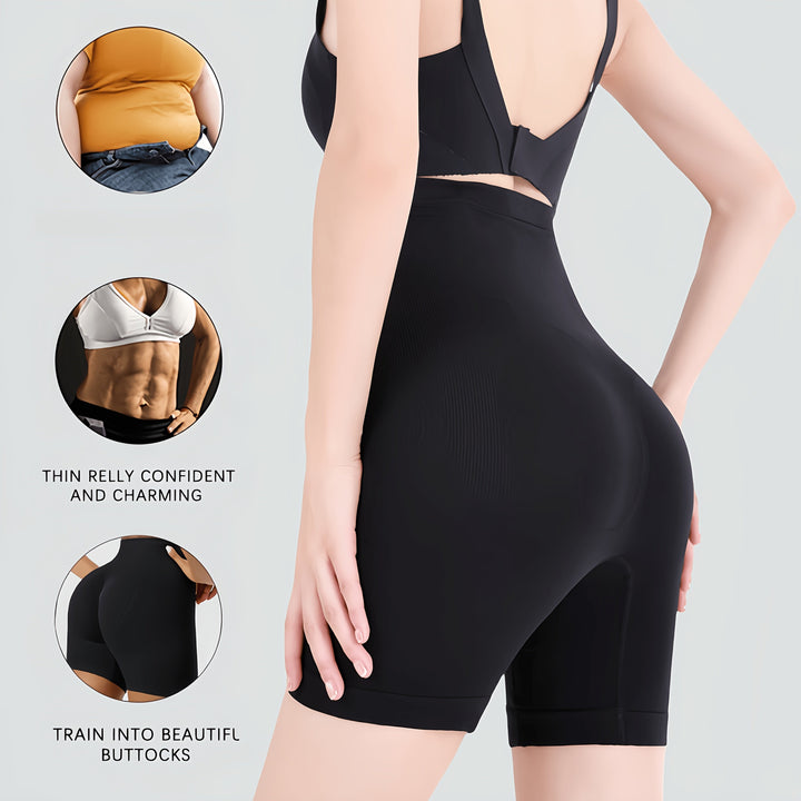 Naadloze Hoge Taille Shapewear Shorts | Comfort, Buikcontrole & Liftend Effect
