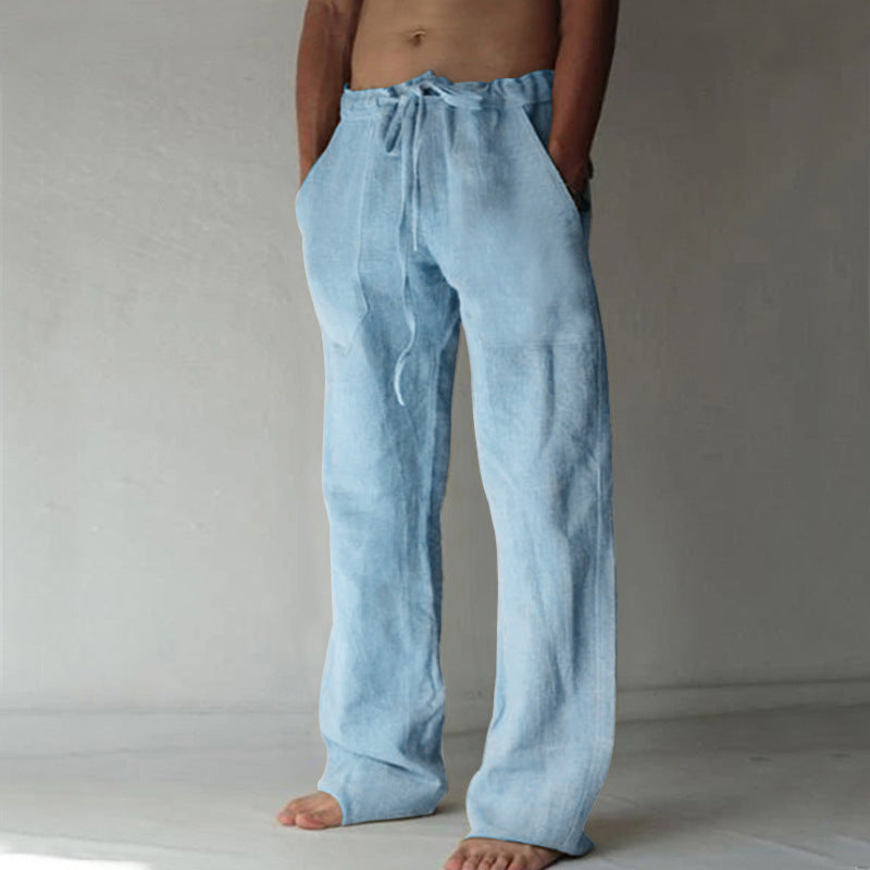 Levi – Zachte Linnen Casual Broek Voor Heren