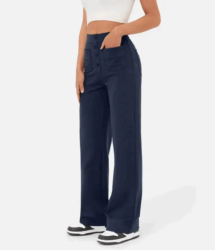 Marijke – Elastische Casual Broek