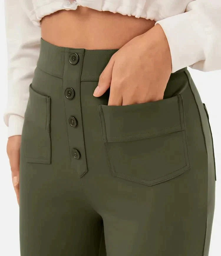 Marijke – Elastische Casual Broek