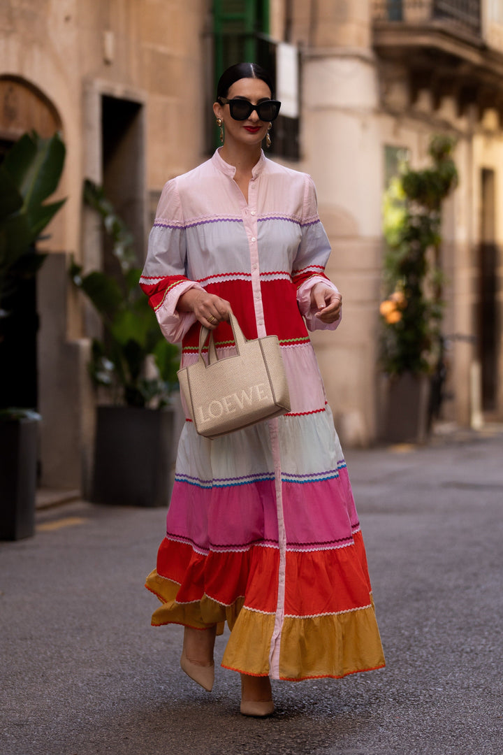 Aurélie – Multicolor Maxi Jurk