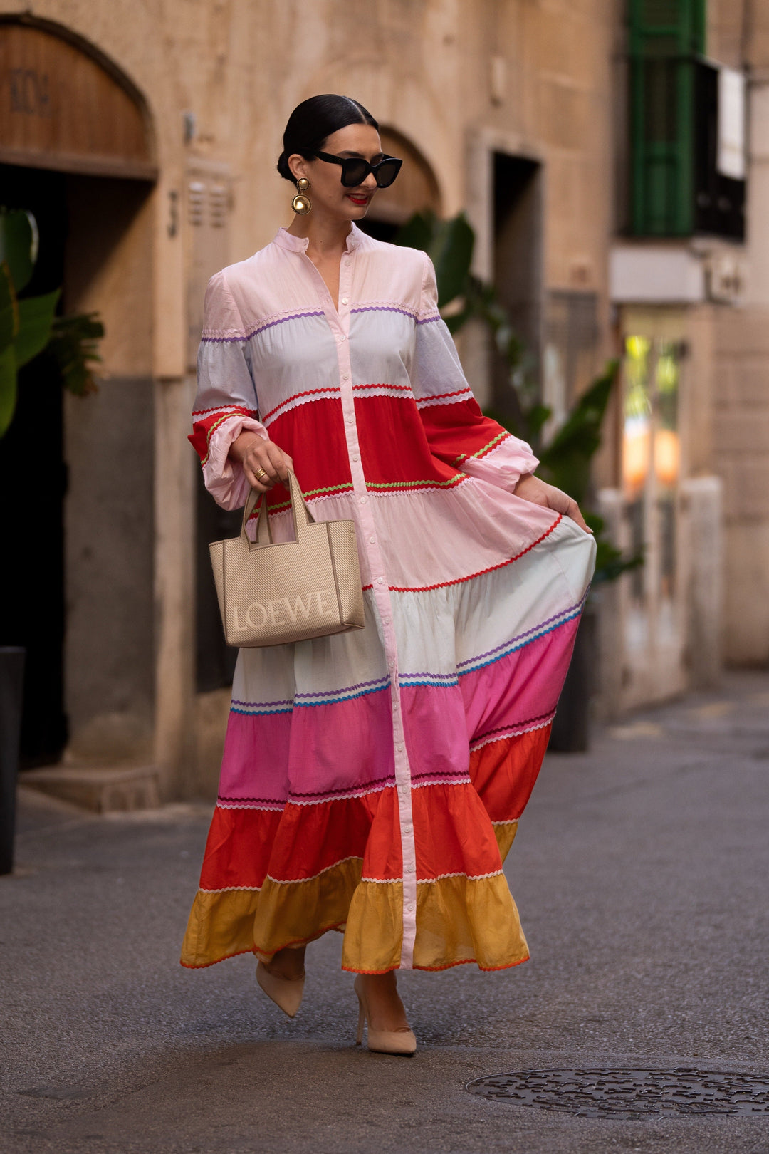 Aurélie – Multicolor Maxi Jurk