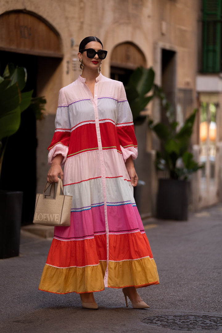 Aurélie – Multicolor Maxi Jurk