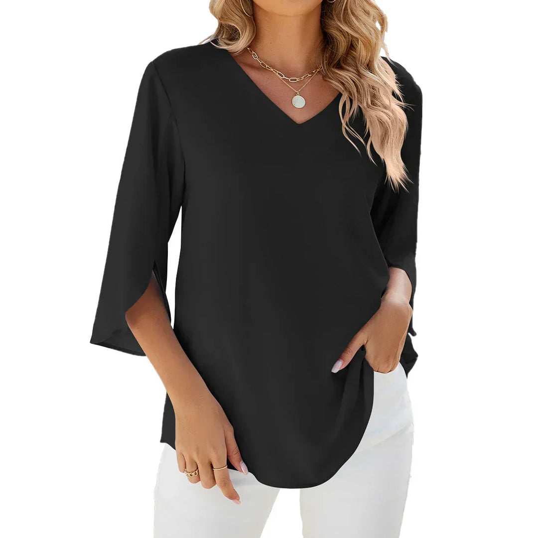 Lotte – Lichtgewicht Blouse met Elegante Pasvorm