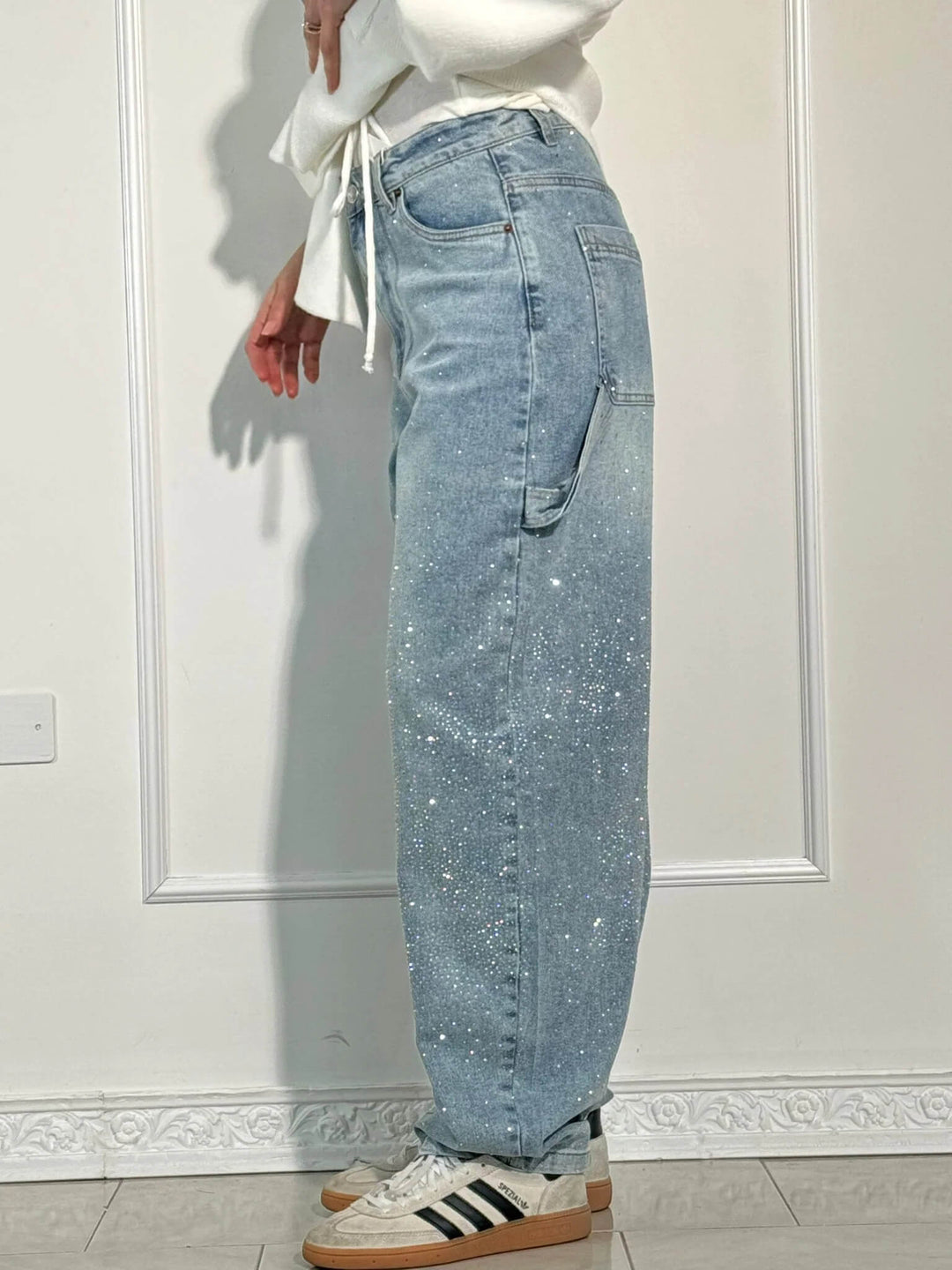 Sylvie – Glinsterende Damesjeans