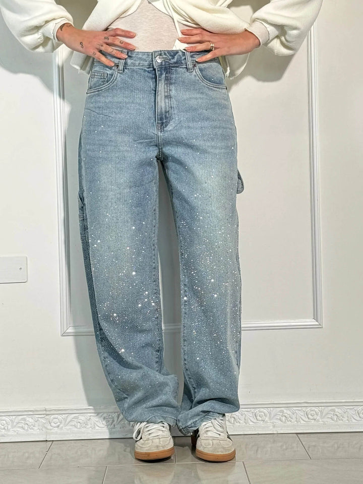 Sylvie – Glinsterende Damesjeans