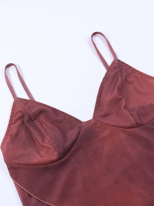 Delphine – Mesh Cami Top
