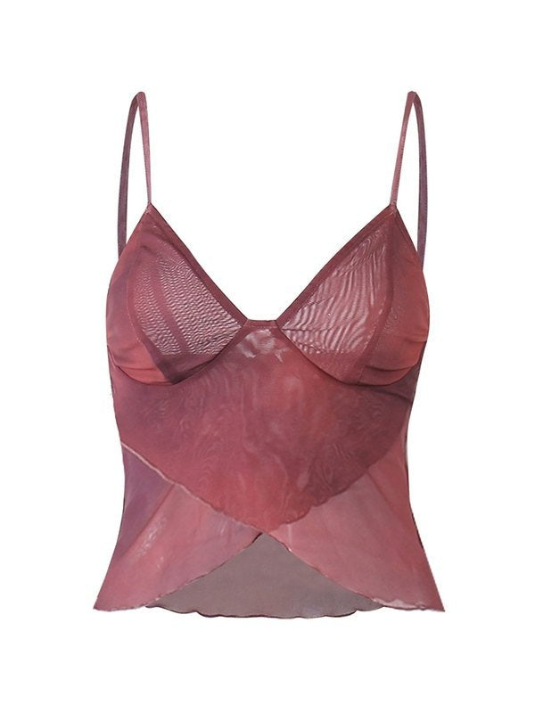 Delphine – Mesh Cami Top