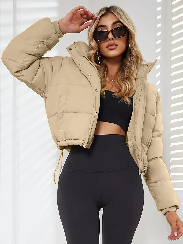 Fiene – Cropped Pufferjas