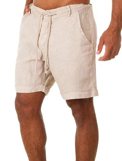 Dario – Korte Linnen Shorts Voor Heren