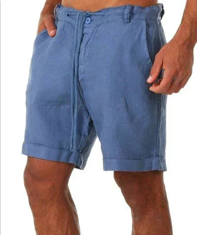Dario – Korte Linnen Shorts Voor Heren