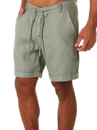Dario – Korte Linnen Shorts Voor Heren