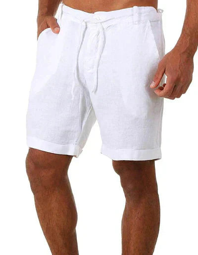 Dario – Korte Linnen Shorts Voor Heren