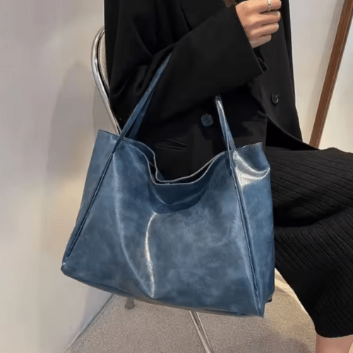 Lianne – Grote Leren Schoudertas