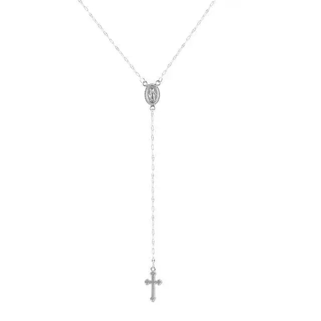 Saskia – Elegante Rozenkrans Ketting