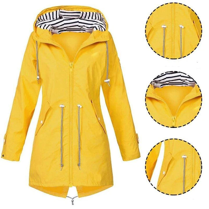 Maud – Lange Regenjas voor Dames