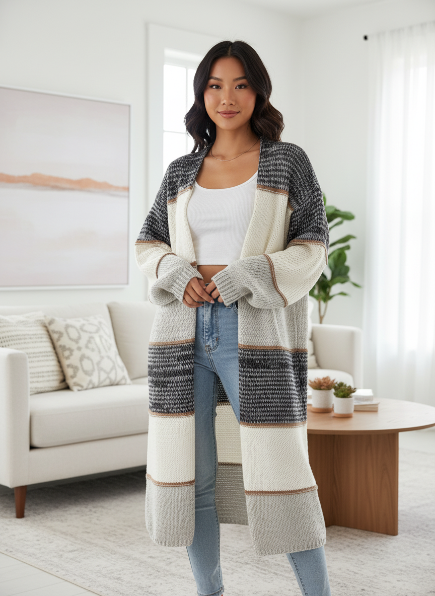 Jasmine – Casual gebreid vest voor dames