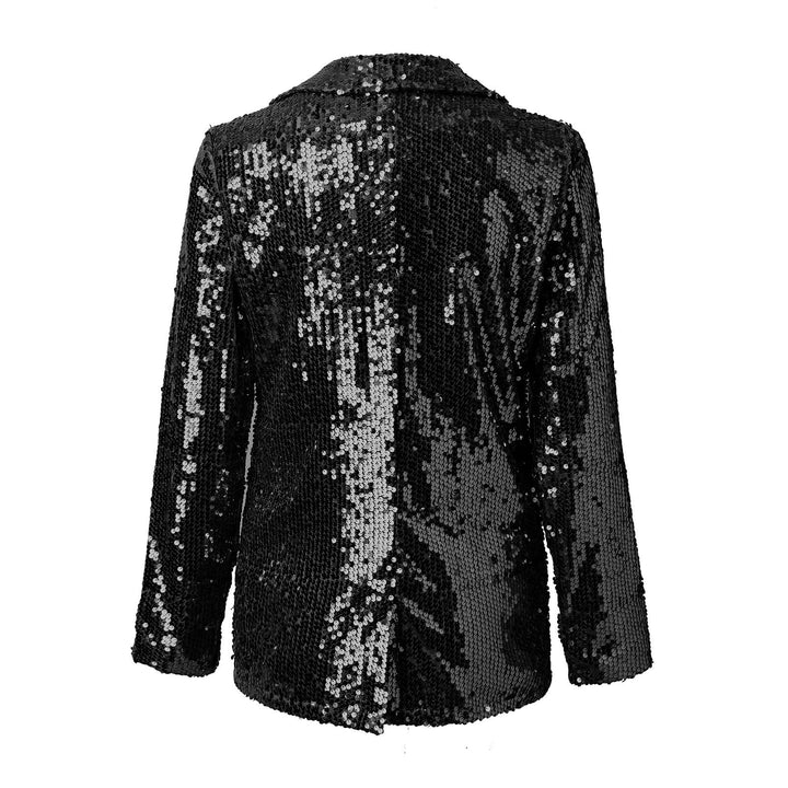 Marilou – Glinsterende Lange Feestblazer