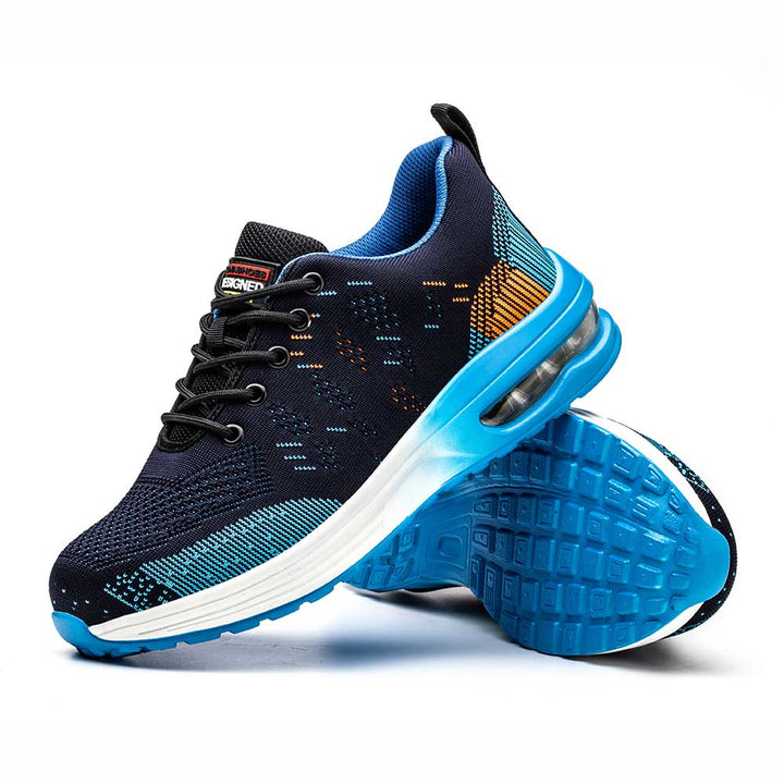 Stormblauw – Sportieve Heren Sneaker