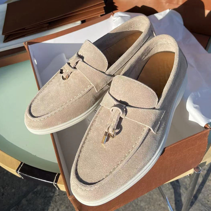 Chantal– Suède Dames Loafers