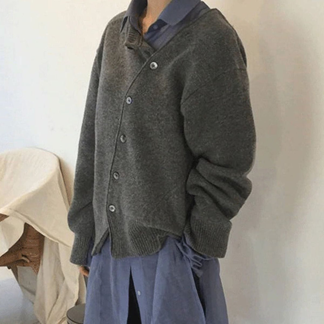 Marit – Luxe Kasjmier Vest Met Knopen