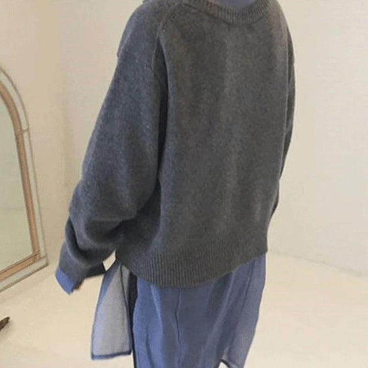 Marit – Luxe Kasjmier Vest Met Knopen