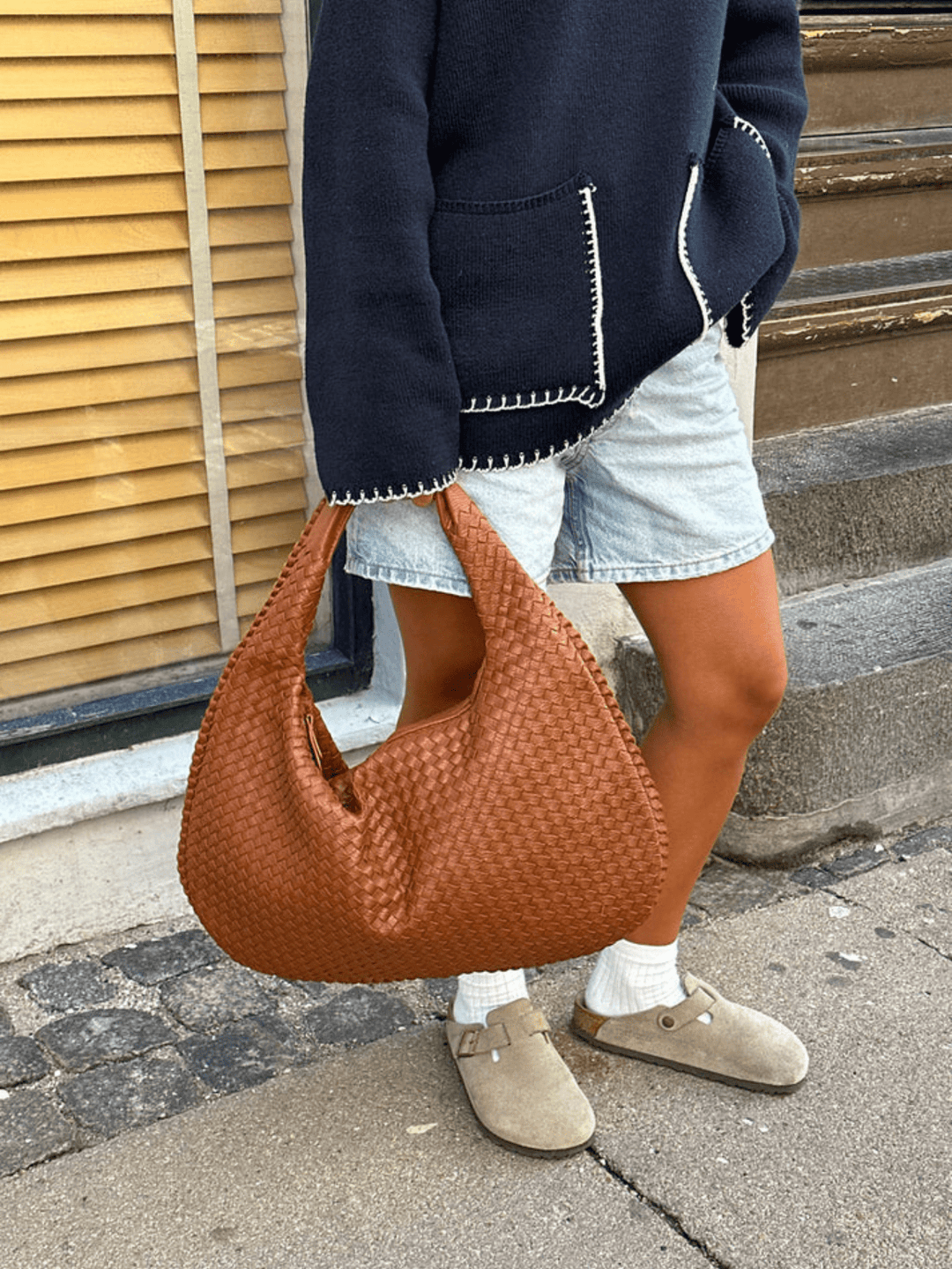 Fenna – Leren Schoudertas