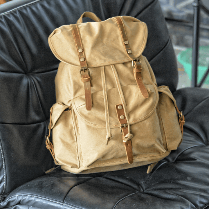 Maike – Robuuste Canvas Rugzak