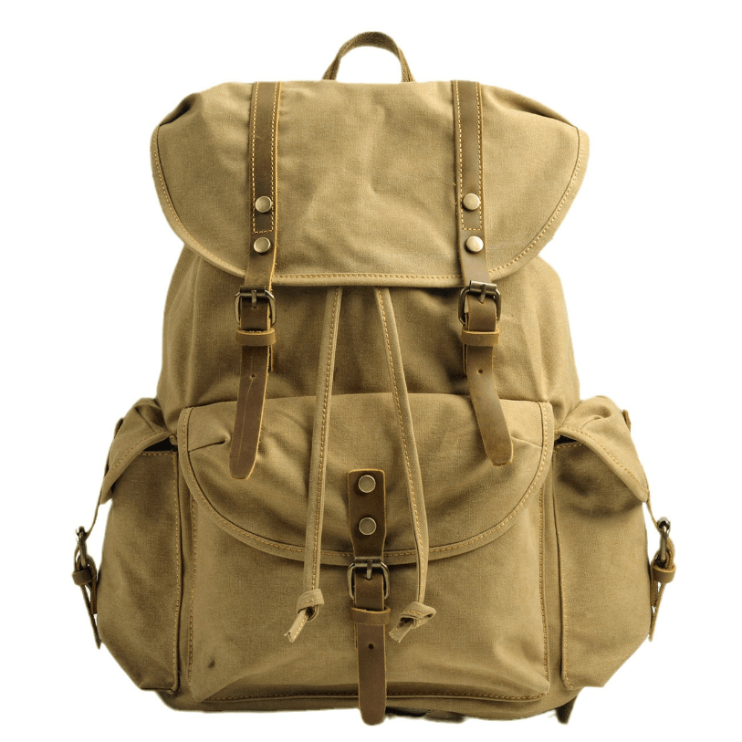 Maike – Robuuste Canvas Rugzak