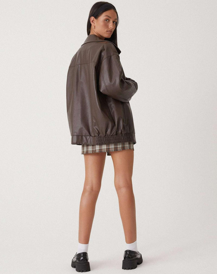 Maverick – Oversized Leren Jasje